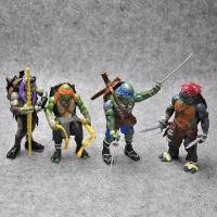ราคา 2014 Movie Edition 4 นินจาของเล่นเต่าทอง TMNT ที่สามารถเคลื่อนย้ายตุ๊กตารุ่นมือ (2663852252)