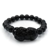 ราคา PIXIU กำไลหินสะเก็ดดาว อุลกมณี ประดับปี่เซียะเรียกทรัพย์ ขนาด 8 มม by siamonlineshop (379125330)