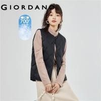 ราคา Giordano ผู้หญิง เสื้อกั๊กขนเป็ดสีขาวสามารถเก็บได้น้ำหนักเบาใส่ได้สองวิธี Free Shipping 05371721 (21236341001)