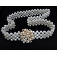 ราคา เข็มขัดมุกชุดไทย เข็มขัดมุกยางยืด ใส่ได้ทั้งเด็กและผู้ใหญ่ ความยาวยืดประมาน 32 (16246450382)