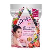 ราคา Benice บีไนซ์ สบู่คอลลาเจน สบู่ สูตรกีวี่ ว่านหางจระเข้ สูตรเบอร์รี่รวม มะเขือเทศ 120 กรัม (14435635739)