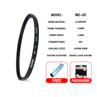 ราคา ZOMEI filter lens ฟิลเตอร์เลนส์ uv filter for camera MCUV HD เลนส์กรองการส่งผ่านแสง 99 filter sony nikon canon ฟิลเตอร์เลนส์ ฟิลเตอร์ ฟิวเตอร์กล้อง nisi filter camera lens filter (20144399984)