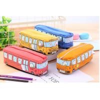 ราคา กระเป๋าเครื่องเขียน ทรงรถบัส กล่องดินสอ ผ้าแคนวาส กระเป๋าดินสอ สไตล์เกาหลี (9231022603)