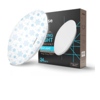 ราคา LEKISE โคมเปล่าซาลาเปาลายเกล็ดดาว ขนาด 15 นิ้ว CEILING LIGHT (9213782682)