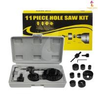 ราคา โฮลซอ เจาะไม้ ดอกสว่าน โฮลซอ เจาะฝ้า เจาะพลาสติก 11ชิ้น เหล็กอย่างดี (20163743680)