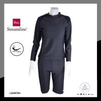 ราคา มี S XL ชุดว่ายน้ำสีดำ แขนยาว กางเกงขายาวประมาณเข่า เนื้อผ้าดี คุณภาพแบรนด์ bsc streamline (18886335976)