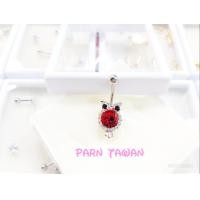 ราคา จิวสะดือนกฮูกงานสแตนเลสแท้ ใส่อาบน้ำได้ ไม่เป็นสนิม งานเกรดดีคุณภาพเดียวกับเครื้องมือแพทย์ (6477378917)