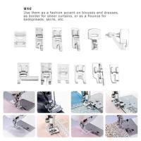 ราคา eyeplay 48pcs set ตีนผี จักร์เย็บผ้า ตีนผีจักรเย็บผ้าธรรมดา ตีนผีจักรเล็ก เย็บมาตราฐาน เย็บตรง เซทตีนผีจักรเย็บครอบจักรวาล 48ชิ้น ชิ้นส่วนจักรเย็บผ้าในครัวเรือน Multifunction Sewing Machine Presser Fo