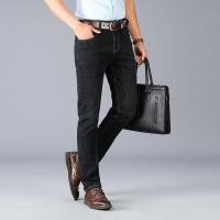 ราคา PLAYBOY กางเกงยีนส์ผู้ชายธุรกิจบางแฟชั่นคลาสสิกที่เรียบง่ายยีนส์ปักโลโก้กางเกงยีนส์ยาว (14274661386)