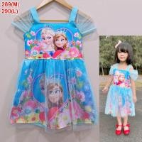 ราคา 2 8ขวบ ชุดเอลซ่า แต่งมุ้ง สกรีนกระโปรง ชุดกระโปรงเด็ก เดรสเด็กผู้หญิง เสื้อผ้าเด็กผู้หญิง เสื้อผ้าเด็กผญ ชุดเด็กผญ เดรสเอลซ่า 289 (7872125171)