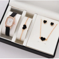 ราคา นาฬิกาข้อมือสตรีแฟชั่นสายเกาหลียอดนิยมนาฬิกาควอตซ์ (20534352197)