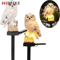 ราคา HIMISS LED Solar Lights Owl Lawn Light 1 2w 600mah rechargeable Battery Solar Power Outdoor Waterproof Garden Landscape Lamp (21058780936)