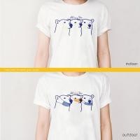 ราคา ABEARABLE How not to wear your mask เสื้อยืดเปลี่ยนสีตามแสงแดด (6879904641)