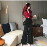 ราคา เสื้อครอปแขนยาว ผ้าเร่ยอนแบบผูกเอวเก๋ๆ สามารถผูกได้หลายแบบตามชอบ (12267035098)