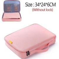 ราคา ขนาดใหญ่ความจุเอกสารเก็บกระเป๋ากันน้ำกันน้ำธุรกิจแฟ้มกระเป๋าเก็บเอกสารกระเป๋าอุปกรณ์เสริม (20992724224)