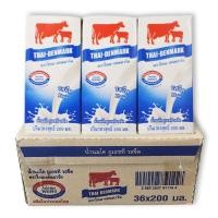 ราคา นมไทย เดนมาร์ค นมยูเอชที รสจืด 200 มล แพ็ค 36 กล่อง (17434942084)