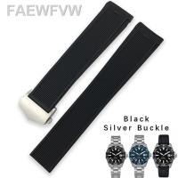 ราคา สายคล้องนาฬิกาซิลิโคนยางสีน้ำตาลสีดำสีน้ำเงินใหม่ขนาด20มม ของแท้ 22มม สายนาฬิกาซีรีย์สำหรับใส่ป้าย Heuer Cararacer AQUARACER (20014454023)