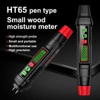 ราคา กทม พร้อมส่ง HT65 Digital Mini Wood Moisture Meter 0 58 Timber Hygrometer Portable Tool LCD Display Timber Damp Detector (20583239545)
