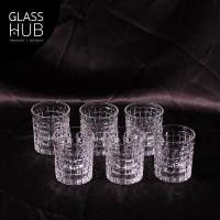 ราคา GLASS HUB LYNX แก้ว K7909 ลายเหลี่ยม แก้วน้ำผลไม้ แก้วคอกเทล แก้วน้ำ แก้ววิสกี้่ แก้วเหล้า เซต 6 ใบ (18347676337)