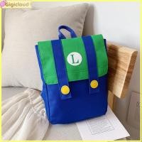 ราคา Gigicloud Children Backpack Cute Contrast Color Super Mario Bros School Bag For Boys Girls Gifts (21300870057)