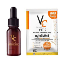 ราคา Ratcha VC Vit C Bio face Serum รัชชา วิตซี ไบโอ เฟส เซรั่ม เซรั่มวิตามินซี บำรุงผิวหน้า วิตซีน้องฉัตร เซรั่มน้องฉัตร น้องฉัตร 10g (20313442307)