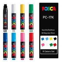 ราคา ญี่ปุ่น Uni Posca เครื่องหมายปากกาครบชุด PC 1MPC 3M PC 5M จิตรกรรมกราฟฟิตีสีปากกาเครื่องดื่มแอลกอฮอล์เครื่องหมาย Cosas De Papelería (20576437908)