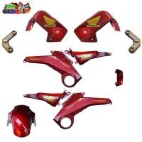 ราคา ชุดสี MSX สีแดงแก้ว สติกเกอร์ฟอยล์ทอง 10 ชิ้น แฟริ่งชุด ชุดแต่ง สติกเกอร์ติดรถ สติ๊กเกอร์ สติกเกอร์ แต่ง Nitefarm02 (12203777729)