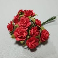 ราคา มินิโรส S 10 ดอก กุหลาบ กุหลาบจิ๋ว ขนาด 1 5 cm กุหลาบปลอม กุหลาบกระดาษ (15918690057)