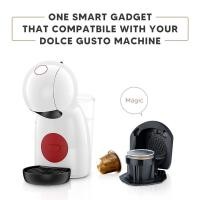 ราคา Capsule Adapter for Nespresso Capsules Convert Dolce Gusto Crema Make for Dolce Gusto Coffee Machine Piccolo Xs Genio 2 (20085546512)
