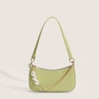 ราคา กระเป๋าสะพายผู้หญิง กระเป๋าแฟชั่น PUกระเป๋าสะพายข้าง กระเป๋าใต้วงแขนมุก พระคุณ อารมณ์ กระเป๋าใหม่สวยๆ (18893888408)