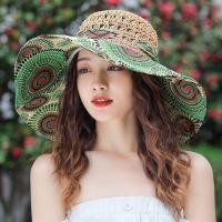 ราคา Chic Womens Sun Hat With Wide Brim Elegant Floppy Straw Hat For Women Stylish Straw Beach Hat For Ladies Fashionable Wide Brim Sun Hat Ladies Braided Sun Protection Cap (19959479610)