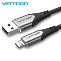 ราคา Vention สายไมโคร USB ไนลอน3A ที่ชาร์จความเร็วสูงสำหรับที่ชาร์จความเร็วสูงแอนดรอยด์0 25ม 0 5ม 1ม 2ม สำหรับมือถือ Xiaomi แอนดรอยด์ Samaaung สายไมโคร Usb แท็บเล็ตโทรได้ (20607307615)