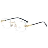 ราคา PTQ Shades For Men 2022 New Sun Glasses Women S Rimless Anti UV Sunglasses Fashion Anti Blue Light Glasses (16738651129)