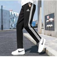 ราคา Adidasกางเกงลำลองผู้ชายแบบบางหลวมขนาดใหญ่กางเกงวอร์มแห้งเร็วกางเกงเลกกิ้ง (21251501468)