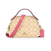 Coach 1591 Serena Satchel In Signature Canvas กระเป๋าสะพายข้าง
