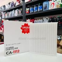 ราคา ไส้กรองแอร์ TOYOTA วีโก้ อัลตีส08 ACV40 50ตู้ D4Dฟอร์จูนเนอร์นิววีออส 07 ยี่ห้อ SAKURA ซากุระ CA 1112 (20435578223)