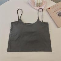 ราคา Grace Chili เสื้อสายเดี่ยวหลังเว้า มีฟองน้ำในตัว เซ็กซี่ x2326 (20862239363)