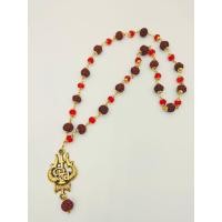 ราคา สร้อย จี้เม็ดน้ำตาพระศิวะจี้ตรีศูลจากอินเดีย (20842438653)