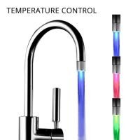 ราคา ก๊อกน้ำดิจิตอล LED 3สีเลือกอุณหภูมิได้ไฟ LED ฝักบัวก๊อกน้ำประหยัดพลังงาน (21170559398)