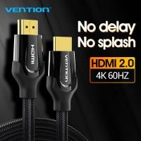 ราคา COD Vention สาย hdmi ต่อทีวี HDMI Cable สายต่อโทรศัพท์tv HDMI to HDMI Cable 4K HDMI 2 0 3D 60FPS Cable for Splitter Switch TV LCD Laptop PS3 Projector Computer Cable สายhdmi (4730698490)