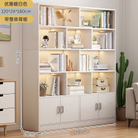 ราคา ชั้นวางหนังสือ ชั้นวางของ ชั้นหนังสือ ตู้หนังสือ ตู้หนังสือสีขาว ชั้นวางหนังสือสีขาว ตู้เก็บของ ตู้โชว์ ห้องทำงานเรียบง่าย พร้อมส่ง (18559717695)