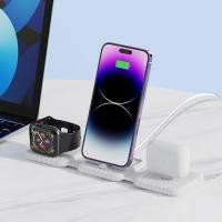 ราคา 3 in 1สถานีชาร์จเร็วพับได้สำหรับ iPhone docking iPods docking iWatch ชาร์จแม่เหล็กไร้สาย (21358974276)
