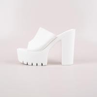 ราคา รองเท้าส้นสูง ส้นตึก เปิดส้น สูง 5 นิ้ว 2 3019 (21297233831)