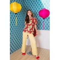 ราคา WINAWA CHINESE SILK PANTS Loose Fit Silk Pants กางเกงแพร กางเกงตรุษจีน กางเกงแพรเนื้อหนา กางเกงแพรขายาว กางเกงแพรเอวยางยืด กางเกงสีแดง กางเกงขายาวหญิง (12407752935)