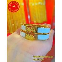 ราคา กำไลแผ่นทองแท้ 99 99 หนัก 0 1 กรัม ทองแท้มีใบรับประกัน ของขวัญต้อนรับตรุษจีน (21368558913)