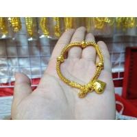 ราคา สร้อยข้อมือเศษ ทอง แท้ 96 5 ขนาด3บาท จี้ตุ้งติ้ง หัวใจแถมฟรีตะขอ ตราปั้มแท้ (12033530667)