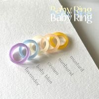 ราคา bemy olaf BabyRing แหวนอะคริลิก แหวนแฟชั่นสไตล์เกาหลี แหวนมินิมอล (10028353220)