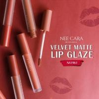 ราคา นีคาร่า ลิปแมทเนื้อกำมะหยี่ สีสวย ติดทน ไม่หนักปาก NEE CARA NA1961 (19467799411)