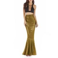 ราคา ชุดนางเงือกสำหรับผู้หญิงกระโปรงเอวสูงยาวคอสตูมหางนางเงือกฮาโลวีนชุดปาร์ตี้เล่นบทบาทผู้ใหญ่ (19843154448)