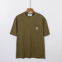 ราคา เสื้อยืดแขนสั้นคอกลมCarhartt Carhartt K87 เสื้อยืด แขนสั้น สไตล์คู่รัก เสื้อไม่มีกระเป๋าหน้าCotton 100 S 5XL (20531113582)